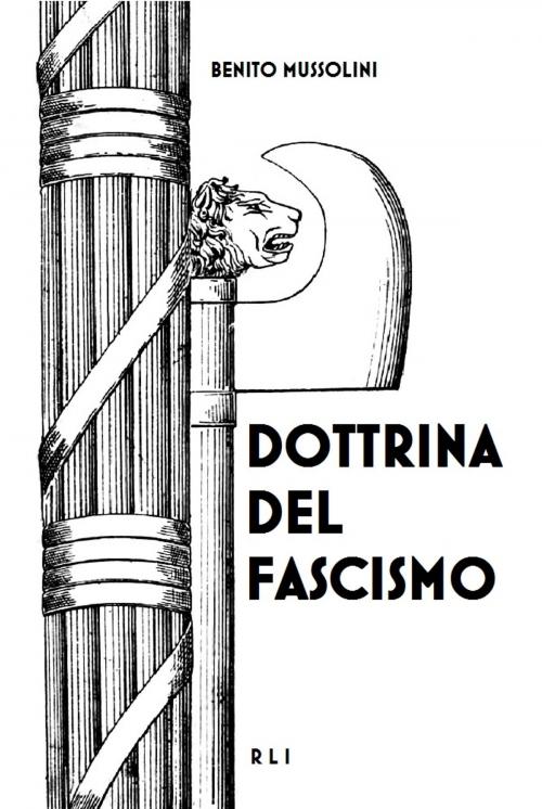 Cover of the book Dottrina del Fascismo: Testo originale by Benito Mussolini, DUE