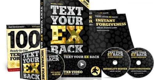 Cover of the book Text Your Ex Back Review PDF eBook Book Free Download by Michael Fiore, Amila Jay