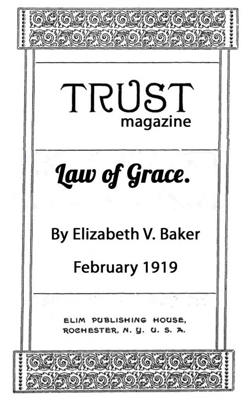 Cover of the book Law and Grace by Elizabeth V. Baker, Full Well Ventures