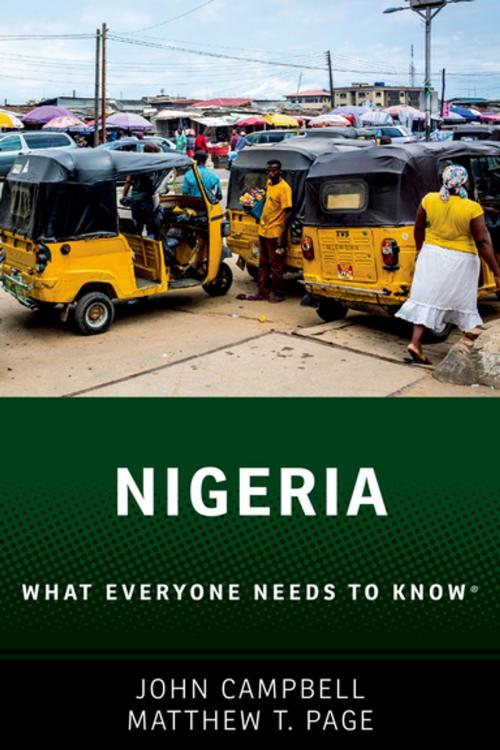 Cover of the book Nigeria by John Campbell, Matthew T. Page, Oxford University Press