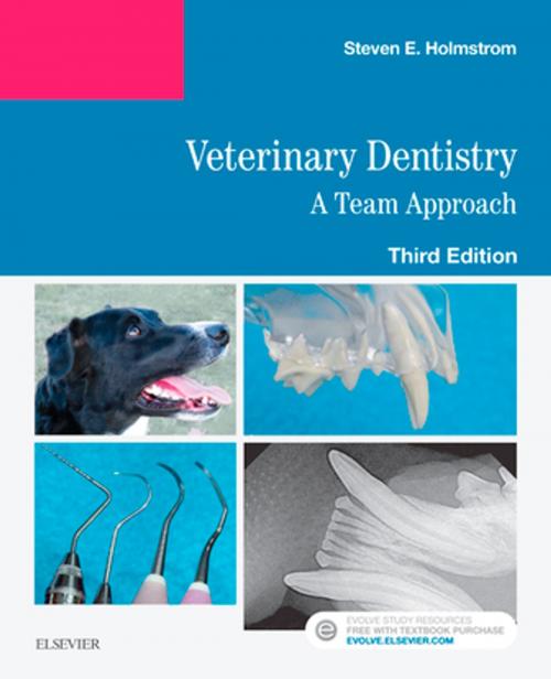 Cover of the book Veterinary Dentistry: A Team Approach E-Book by Steven E. Holmstrom, DVM, Elsevier Health Sciences