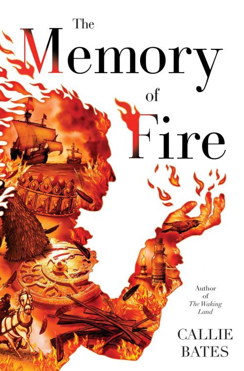 Cover of the book The Memory of Fire by Callie Bates, Random House Publishing Group