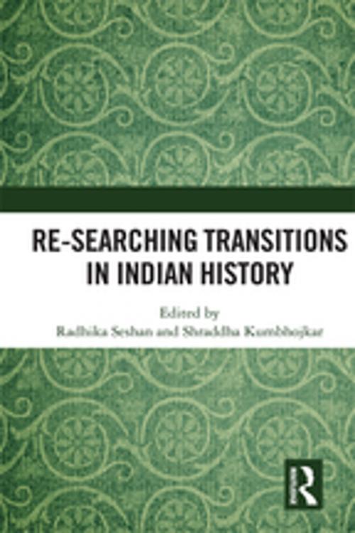 Cover of the book Re-searching Transitions in Indian History by , Taylor and Francis