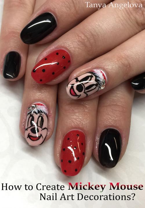 Cover of the book How to Create Mickey Mouse Nail Art Decorations? by Tanya Angelova, Digital Publishing Group