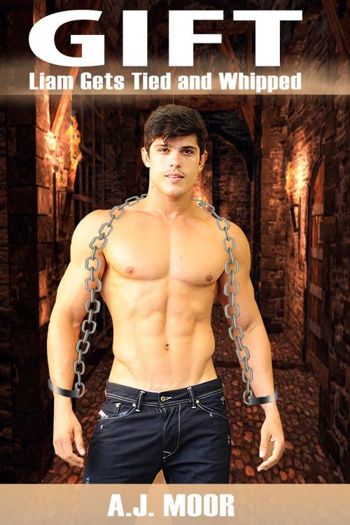Cover of the book Gift: Liam Gets Tied and Whipped by A.J. Moor, A.J. Moor