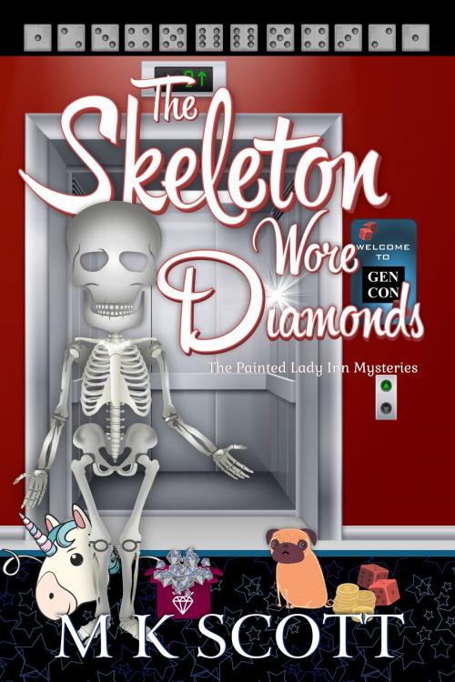 Cover of the book The Skeleton Wore Diamonds by M K Scott, M K Scott