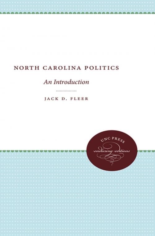 Cover of the book North Carolina Politics by Jack D. Fleer, The University of North Carolina Press