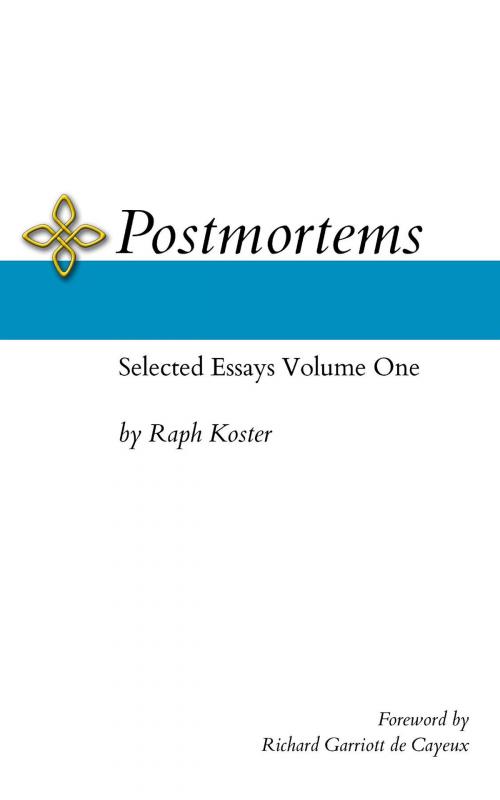Cover of the book Postmortems by Raph Koster, Altered Tuning Press