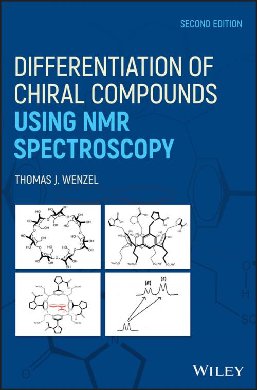 Cover of the book Differentiation of Chiral Compounds Using NMR Spectroscopy by Thomas J. Wenzel, Wiley
