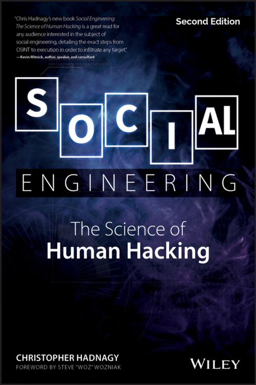 Cover of the book Social Engineering by Christopher Hadnagy, Wiley