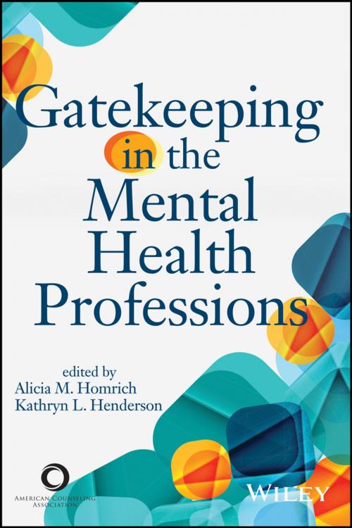 Cover of the book Gatekeeping in the Mental Health Professions by , Wiley