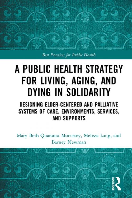 Cover of the book A Public Health Strategy for Living, Aging and Dying in Solidarity by Mary Beth Morrissey, Melissa Lang, Barney Newman, Taylor and Francis