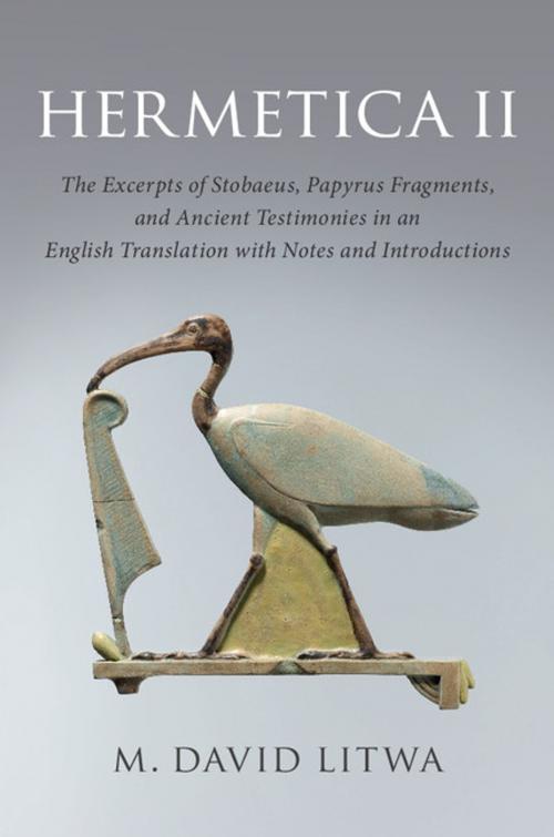 Cover of the book Hermetica II by M. David Litwa, Cambridge University Press