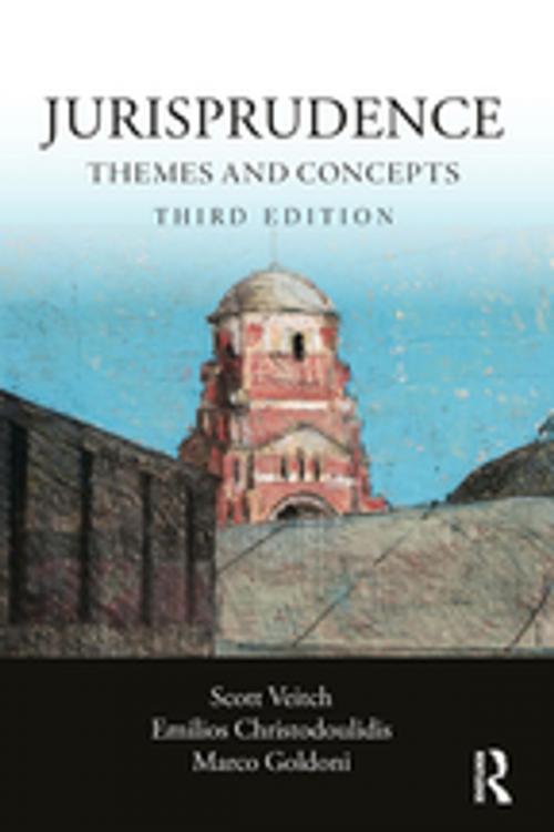 Cover of the book Jurisprudence by Scott Veitch, Emilios Christodoulidis, Marco Goldoni, Taylor and Francis