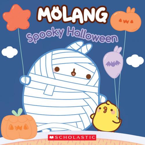 Cover of the book Spooky Halloween (Molang) by Lauren Bisom, Scholastic Inc.
