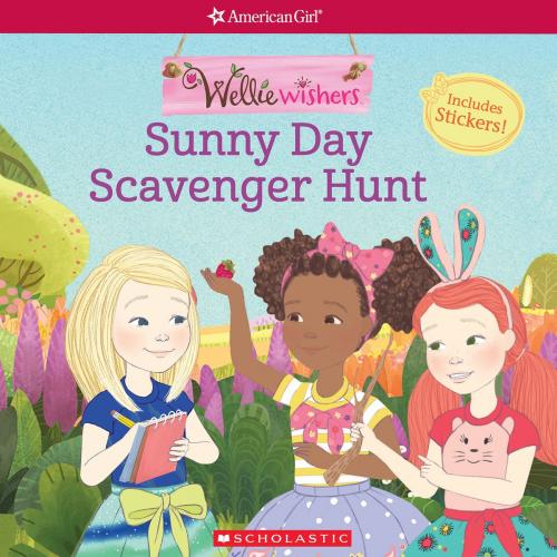 Cover of the book Sunny Day Scavenger Hunt (American Girl: WellieWishers) by Meredith Rusu, Scholastic Inc.