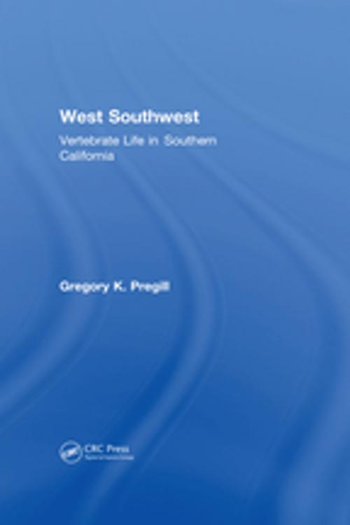 Cover of the book West Southwest by Gregory K. Pregill, CRC Press