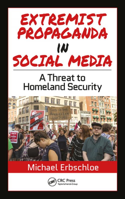Cover of the book Extremist Propaganda in Social Media by Michael Erbschloe, Taylor and Francis
