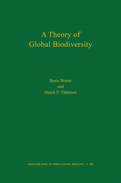 Cover of the book A Theory of Global Biodiversity (MPB-60) by Boris Worm, Derek P. Tittensor, Princeton University Press