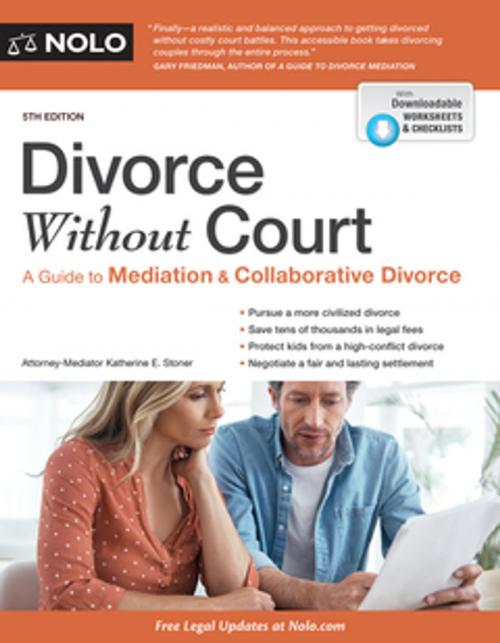 Cover of the book Divorce Without Court by Katherine Stoner, Attorney, NOLO
