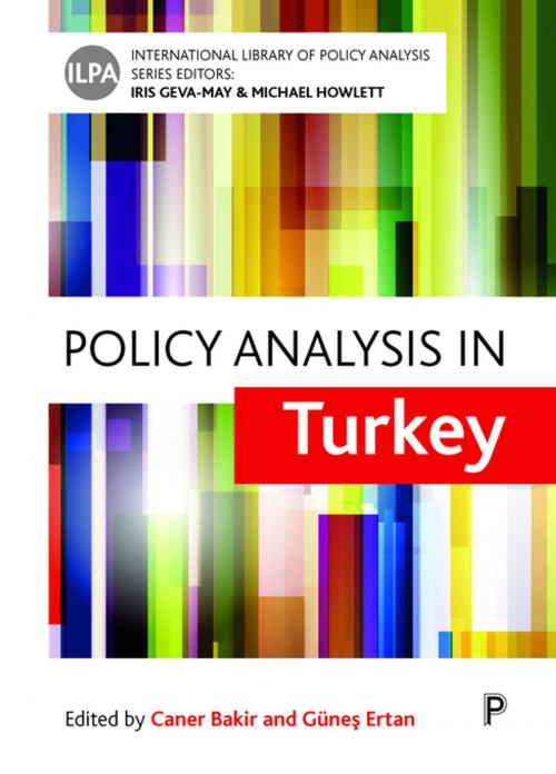 Cover of the book Policy analysis in Turkey by , Policy Press