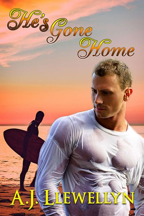 Cover of the book He's Gone Home by A.J. Llewellyn, eXtasy Books Inc