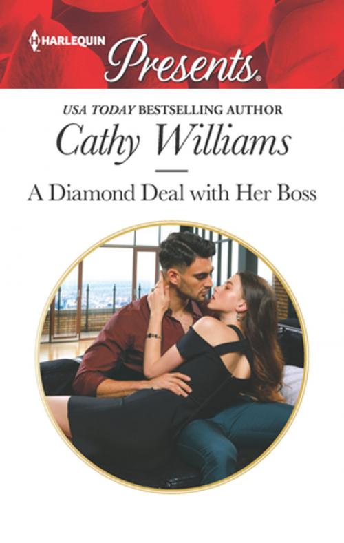 Cover of the book A Diamond Deal with Her Boss by Cathy Williams, Harlequin