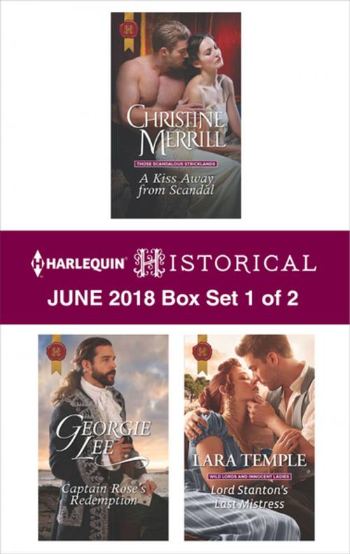 Cover of the book Harlequin Historical June 2018 - Box Set 1 of 2 by Christine Merrill, Georgie Lee, Lara Temple, Harlequin