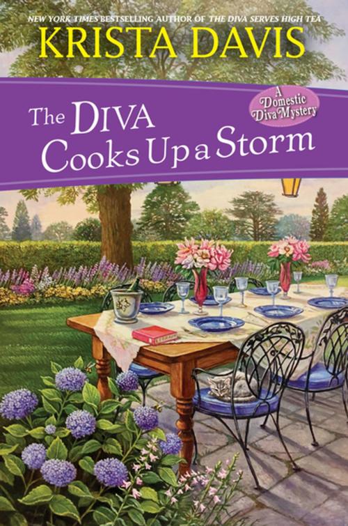 Cover of the book The Diva Cooks Up a Storm by Krista Davis, Kensington Books