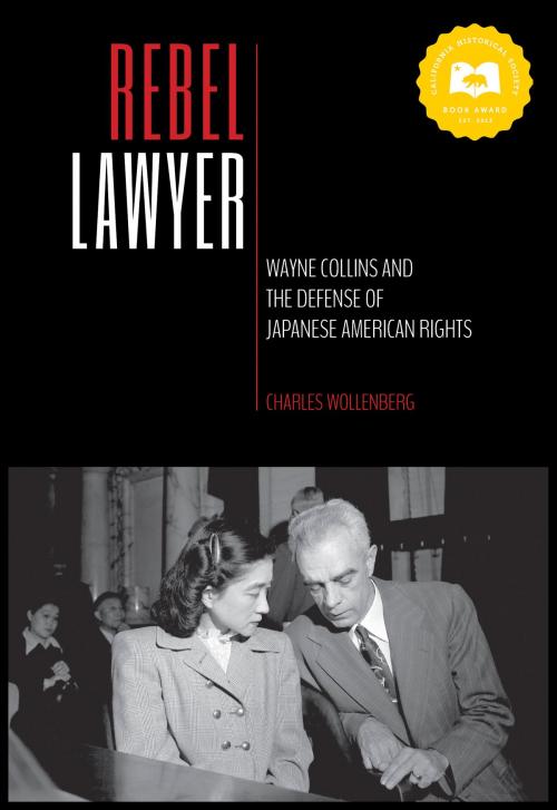 Cover of the book Rebel Lawyer by Charles Wollenberg, Heyday/California Historical Society