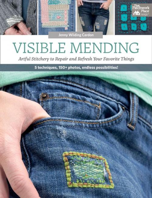 Cover of the book Visible Mending by Jenny Wilding Cardon, Martingale