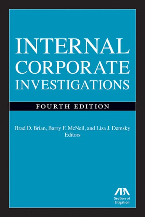 Cover of the book Internal Corporate Investigations by , American Bar Association