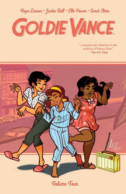 Cover of the book Goldie Vance Vol. 4 by Hope Larson, Jackie Ball, Sarah Stern, BOOM! Box