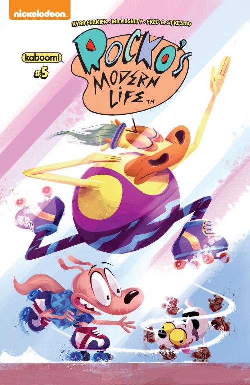 Cover of the book Rocko's Modern Life #5 by Ryan Ferrier, Fred Stresing, KaBOOM!