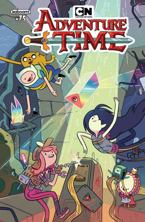 Cover of the book Adventure Time #75 by Christopher Hastings, Mariko Tamaki, Ryan North, Maarta Laiho, KaBOOM!