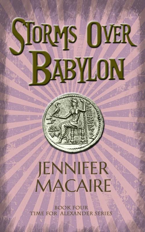 Cover of the book Storms Over Babylon by Jennifer Macaire, Accent Press