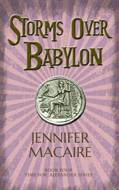 Cover of the book Storms over Babylon by Jennifer Macaire, Accent Press