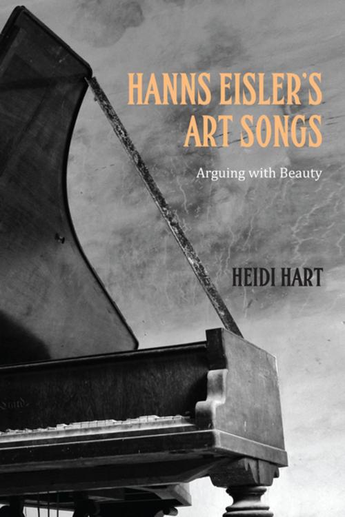 Cover of the book Hanns Eisler's Art Songs by Heidi Hart, Boydell & Brewer
