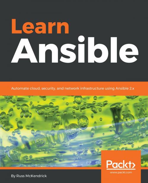 Cover of the book Learn Ansible by Russ McKendrick, Packt Publishing