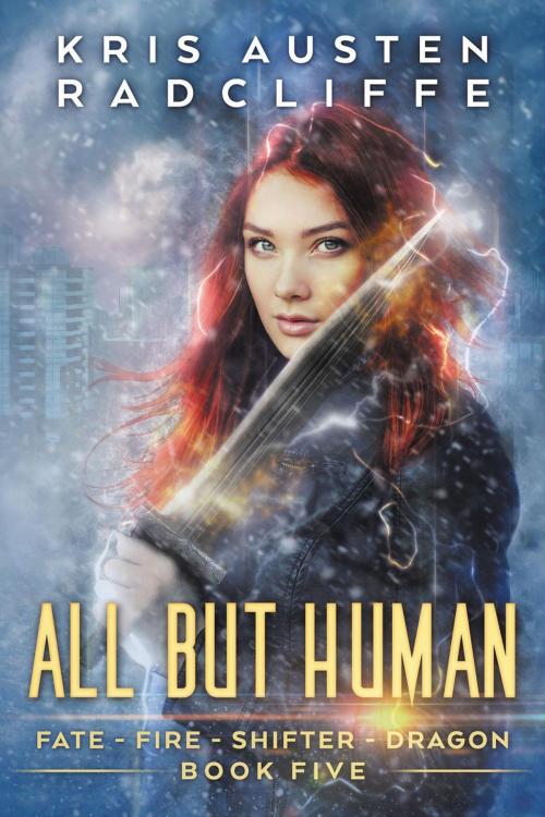 Cover of the book All But Human by Kris Austen Radcliffe, Six Talon Sign Fantasy & Futuristic Romance