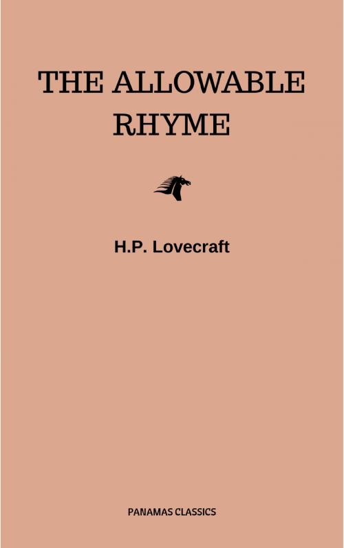 Cover of the book The Allowable Rhyme by H.P. Lovecraft, WSBLD