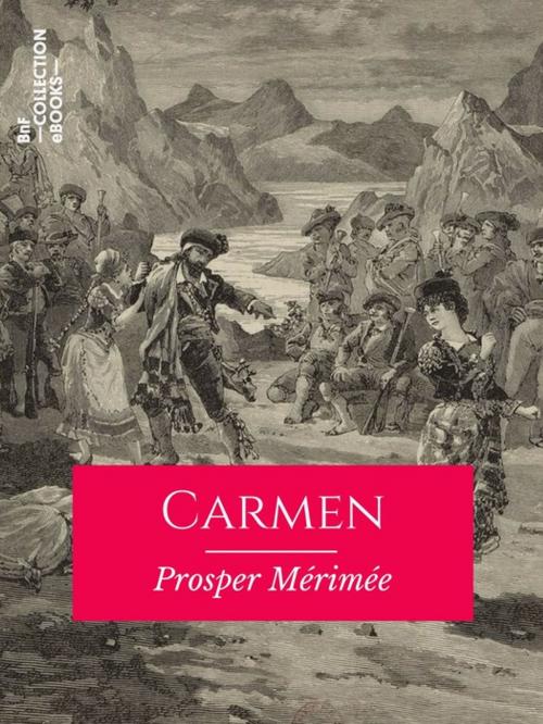 Cover of the book Carmen by Prosper Mérimée, BnF collection ebooks