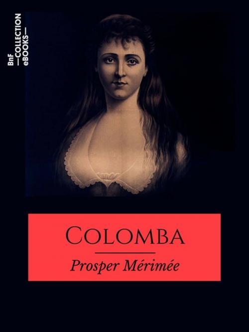 Cover of the book Colomba by Prosper Mérimée, BnF collection ebooks