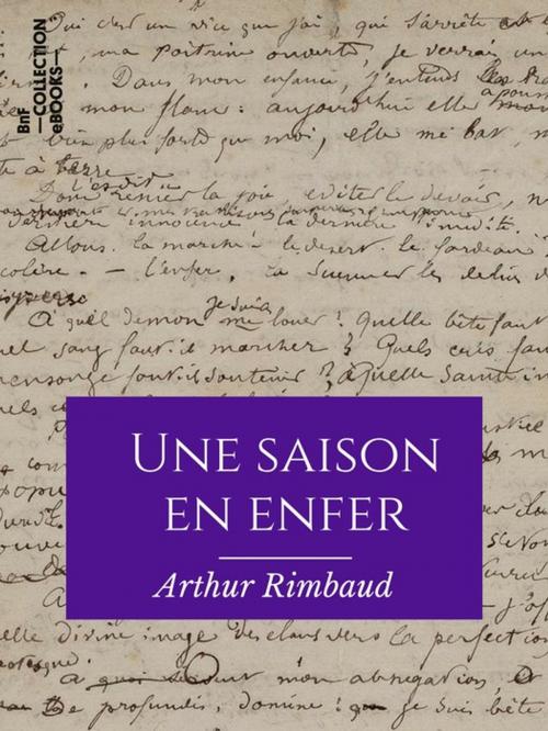 Cover of the book Une saison en enfer by Arthur Rimbaud, BnF collection ebooks