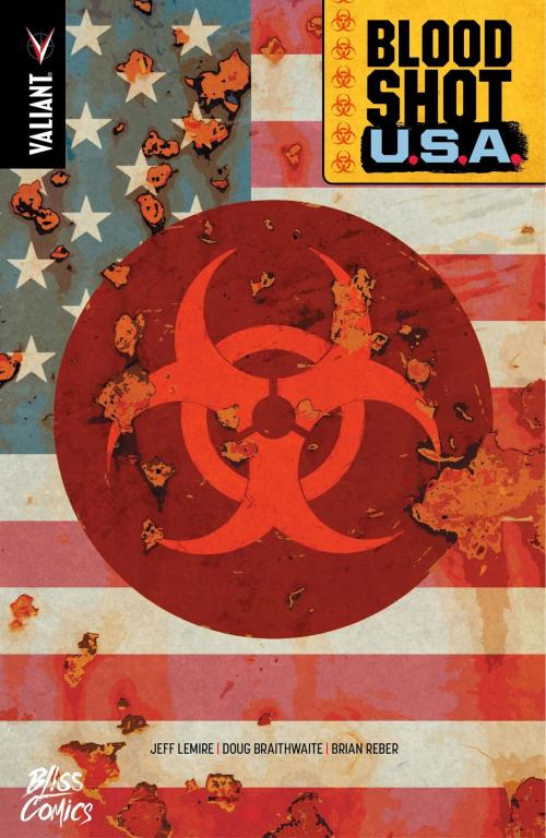 Cover of the book Bloodshot USA by Jeff Lemire, Brian Reber, BLISS COMICS
