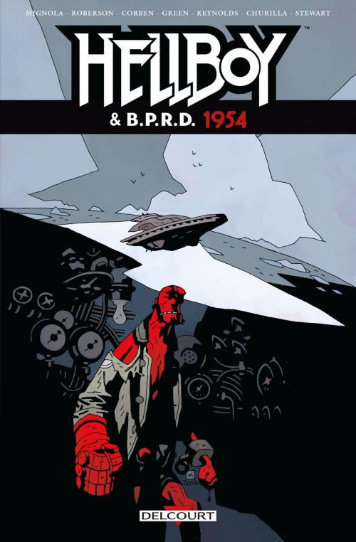 Cover of the book Hellboy & BPRD T03 by Mike Mignola, Chris Roberson, Richard Corben, Patric Reynolds, Stephen Green, Brian Churilla, Delcourt