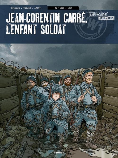 Cover of the book Jean-Corentin Carré, l'enfant soldat T2 by Pascal Bresson, Lionel Chouin, Paquet
