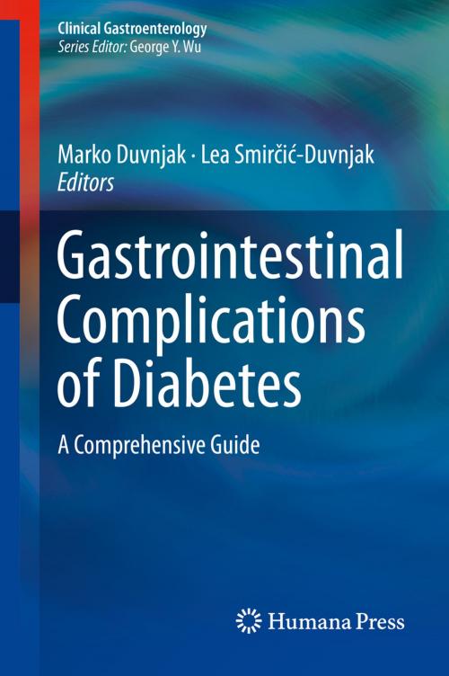 Cover of the book Gastrointestinal Complications of Diabetes by , Springer International Publishing