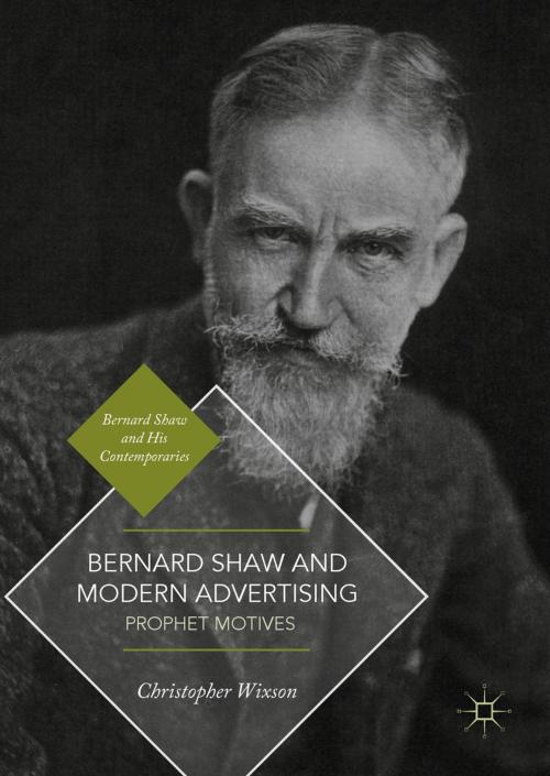 Cover of the book Bernard Shaw and Modern Advertising by Christopher Wixson, Springer International Publishing