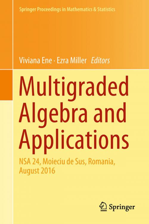 Cover of the book Multigraded Algebra and Applications by , Springer International Publishing